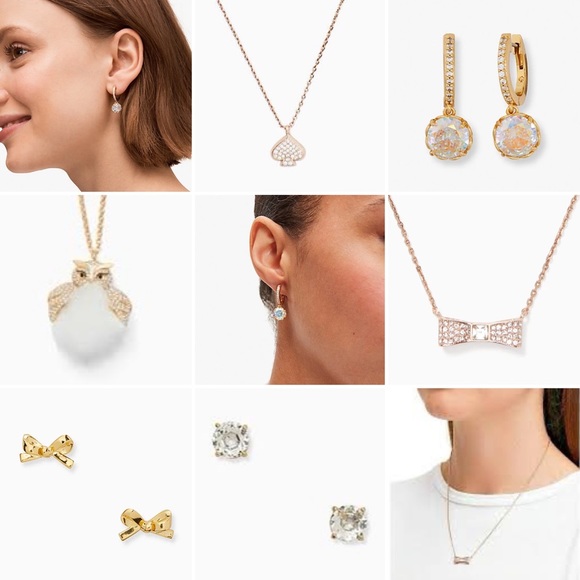 🌾4 GORGEOUS KATE SPADE MYSTERY JEWELRY NWT / NWOT - DUST BAG INCLUDED - Picture 3 of 8